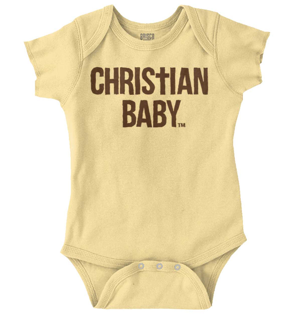 Christian Baby Romper Bodysuit-Direct To Garment Print-Brisco Baby