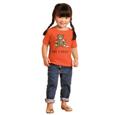 Ripped Teddy Bear Infant Toddler T Shirt-Direct To Garment Print-Brisco Baby