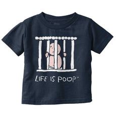 Jail Crib Infant Toddler T Shirt-Direct To Garment Print-Brisco Baby