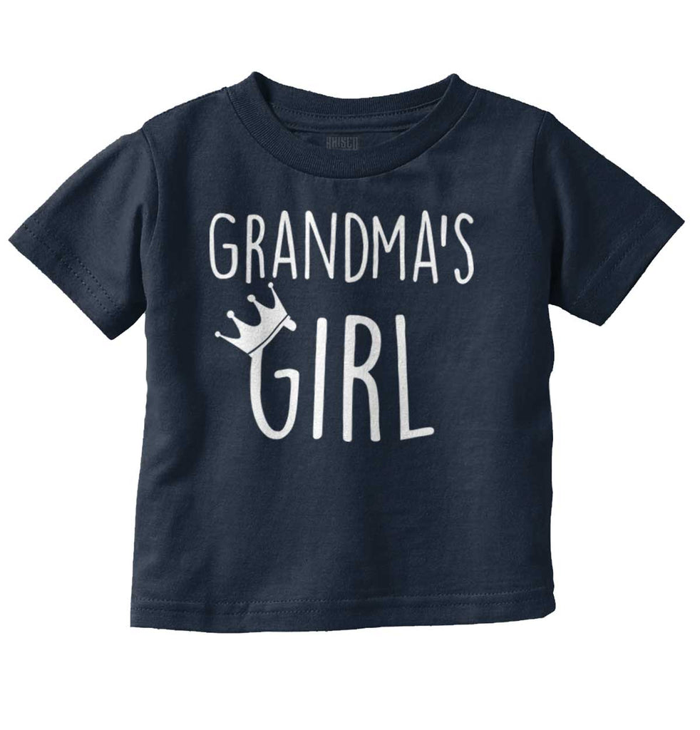 Grandma's Girl Infant Toddler T Shirt-Direct To Garment Print-Brisco Baby