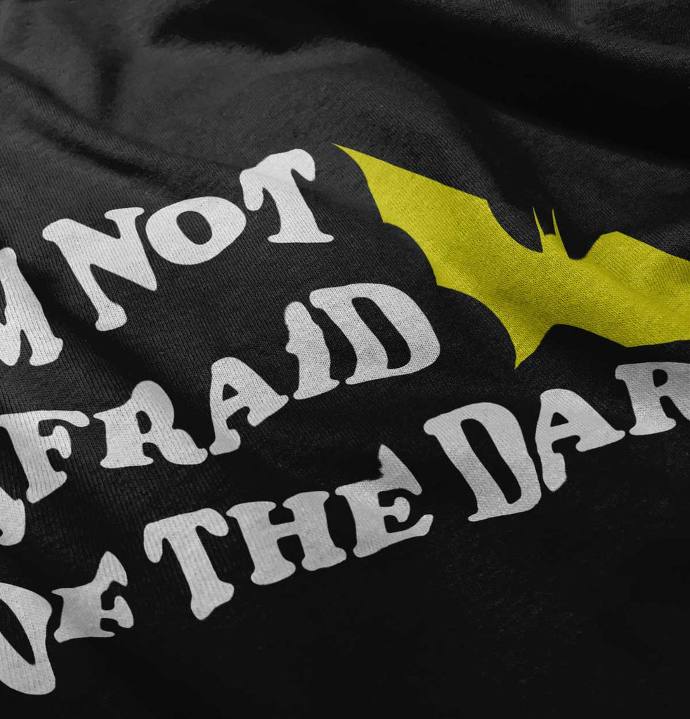 Afraid of Dark Infant Toddler T Shirt-Direct To Garment Print-Brisco Baby