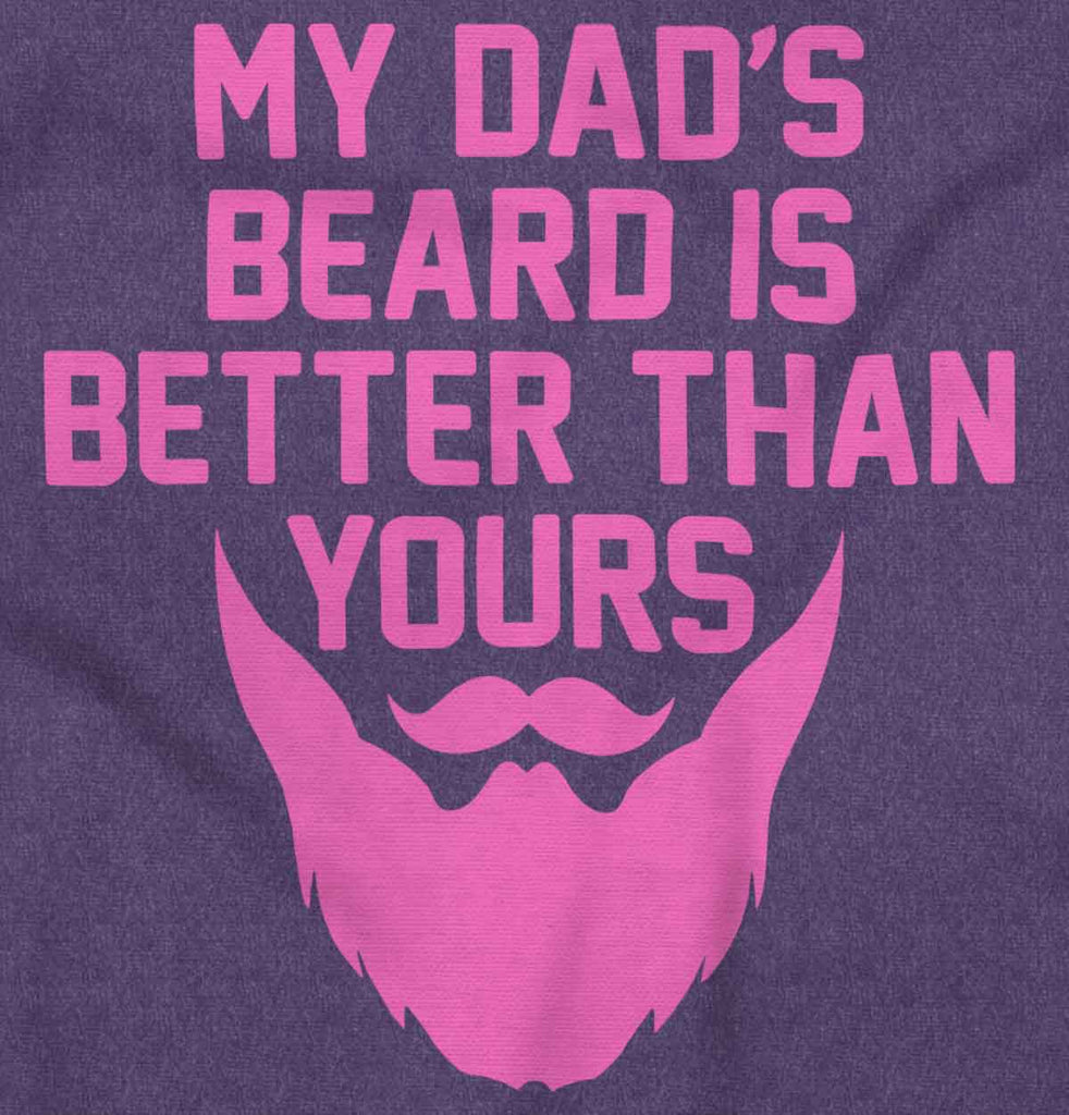 Dad's Beard Football Romper Bodysuit-Direct To Garment Print-Brisco Baby