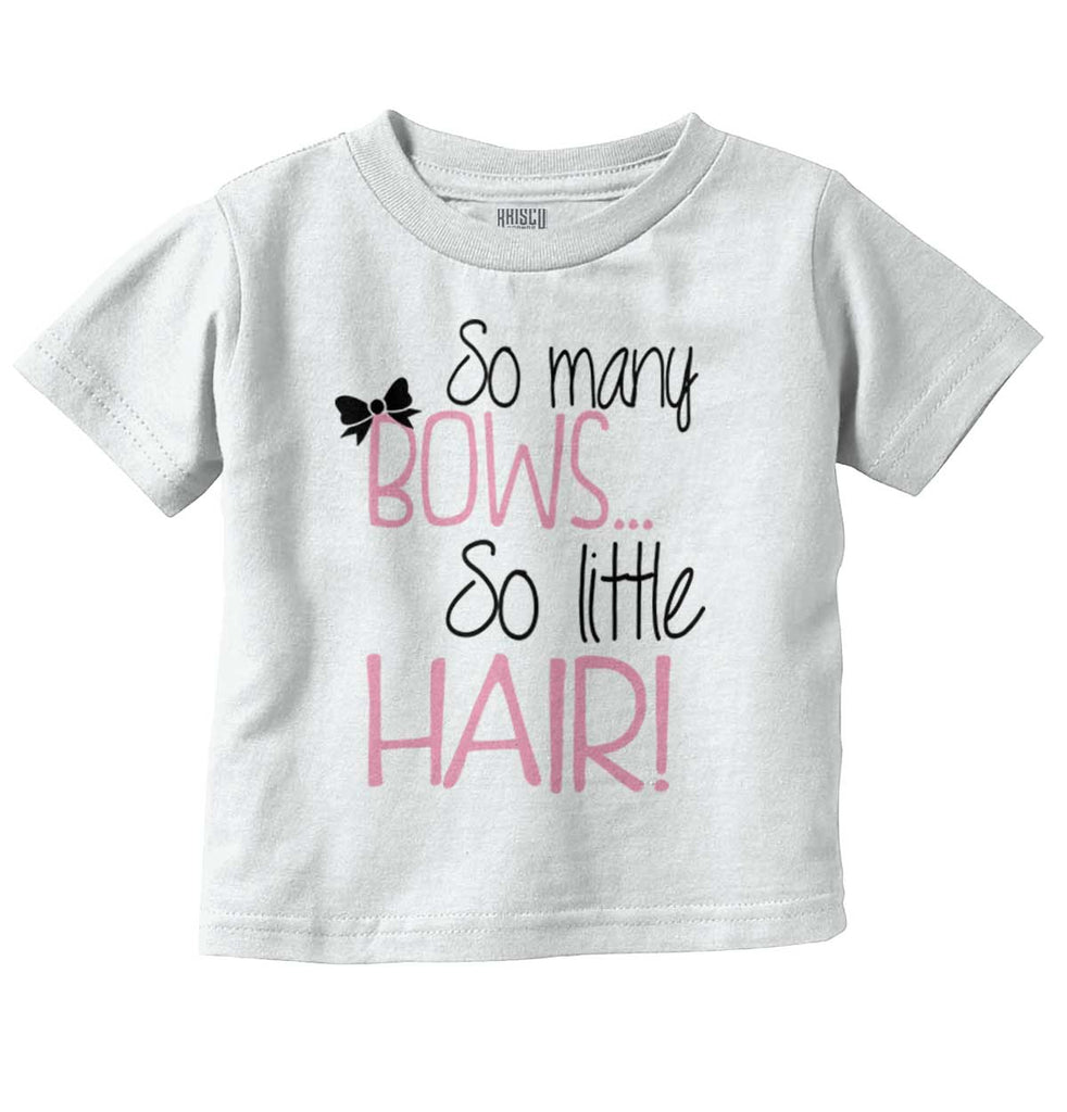 So Little Hair Infant Toddler T Shirt-Direct To Garment Print-Brisco Baby