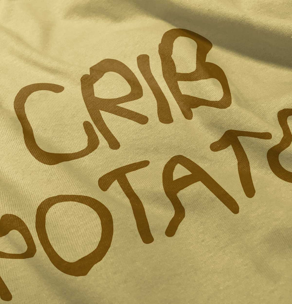 Crib Potato Infant Toddler T Shirt-Direct To Garment Print-Brisco Baby