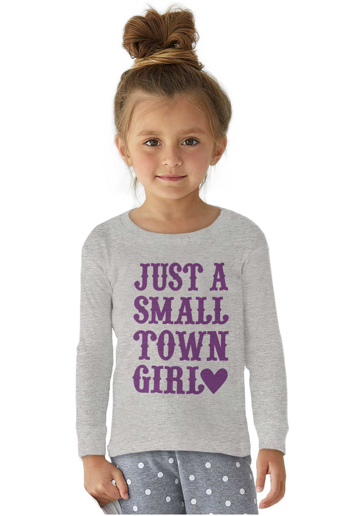 Small Town Girl Solid Baby Pajama Top-Direct To Garment Print-Brisco Baby