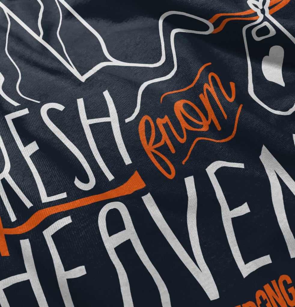 Fresh From Heaven Romper Bodysuit-Direct To Garment Print-Brisco Baby