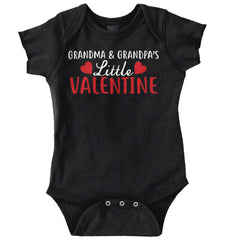 Grandparents Valentine Romper Bodysuit-Direct To Garment Print-Brisco Baby