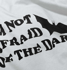 Afraid of Dark Infant Toddler T Shirt-Direct To Garment Print-Brisco Baby