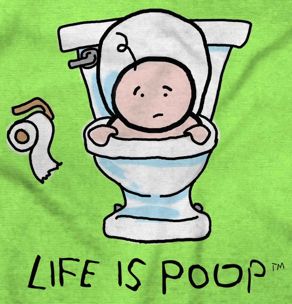 Baby Toilet Infant Toddler T Shirt-Direct To Garment Print-Brisco Baby