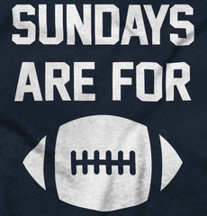 Sundays for Football Infant Toddler T Shirt-Direct To Garment Print-Brisco Baby