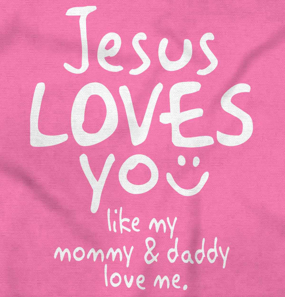 Jesus Loves You Baby Polka Dot Skirt Dress-Direct To Garment Print-Brisco Baby