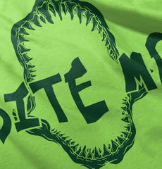 Bite Me Romper Bodysuit-Direct To Garment Print-Brisco Baby