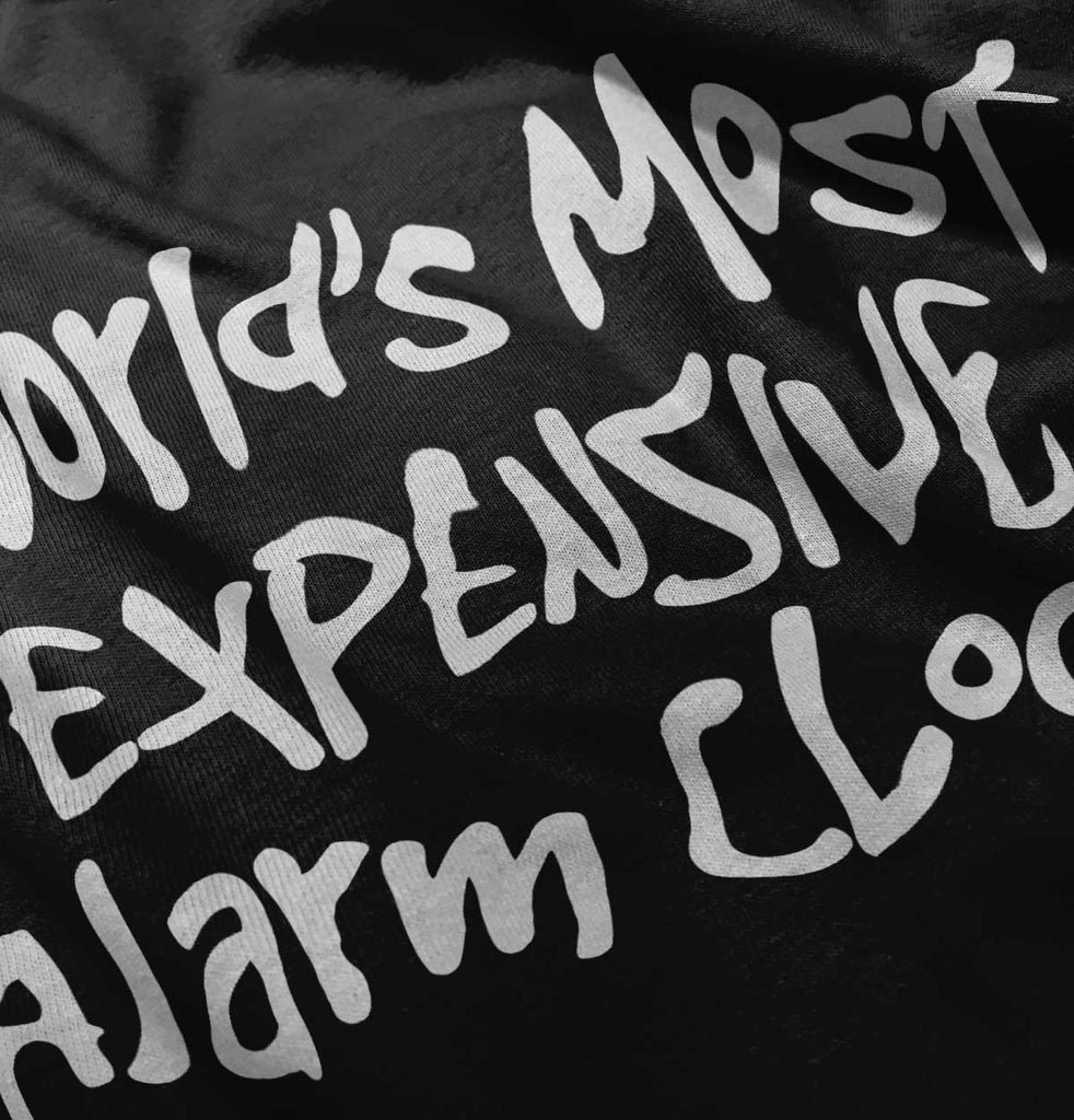 Alarm Clock Infant Toddler T Shirt-Direct To Garment Print-Brisco Baby