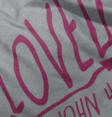 Loved Toddler Football Jersey Tee-Direct To Garment Print-Brisco Baby