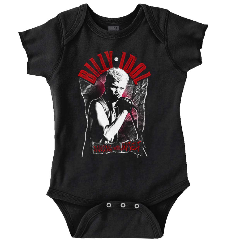 Dancing With Myself Romper Bodysuit-Direct To Garment Print-Brisco Baby