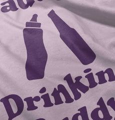 Drinking Buddy Infant Toddler T Shirt-Direct To Garment Print-Brisco Baby