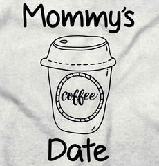 Mommy's Date Romper Bodysuit-Direct To Garment Print-Brisco Baby