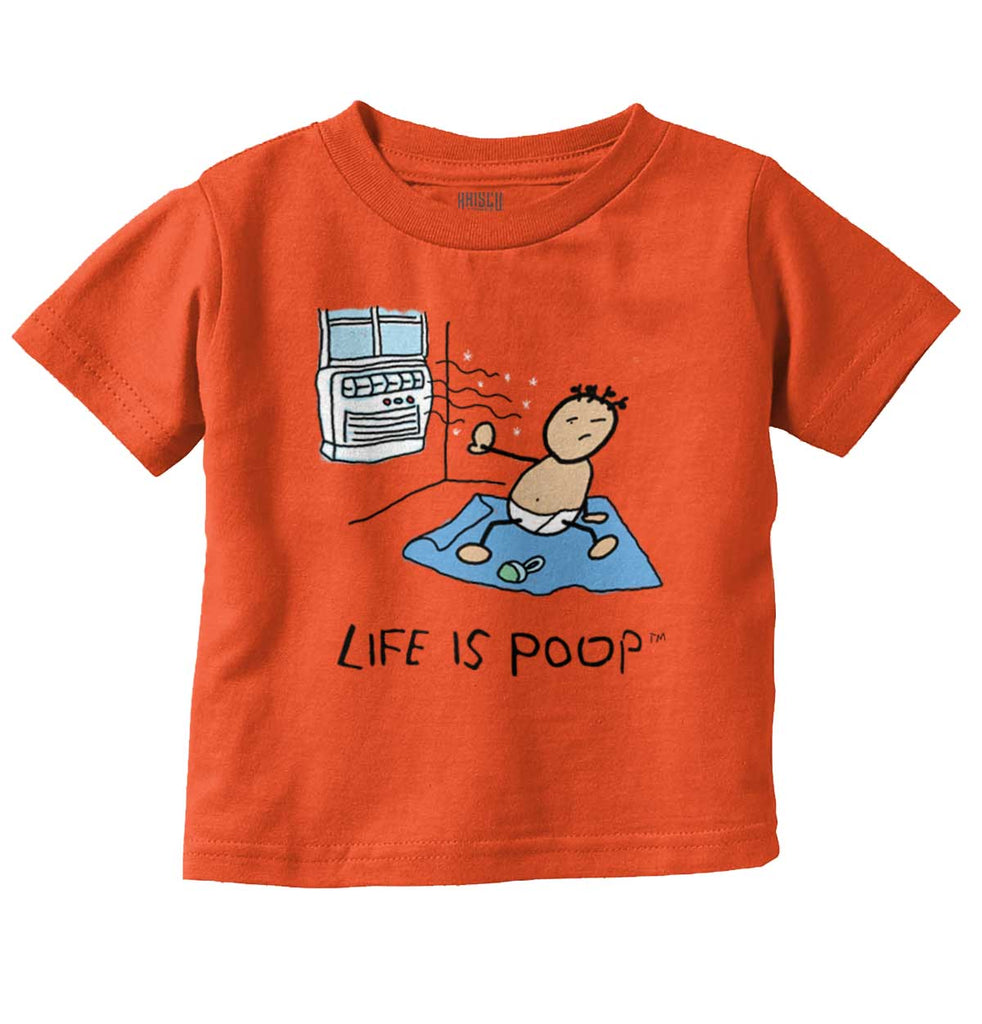 Cold Air Infant Toddler T Shirt-Direct To Garment Print-Brisco Baby