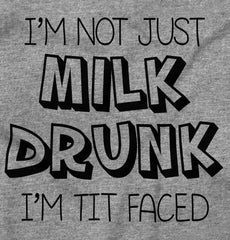 Milk Drunk Infant Toddler T Shirt-Direct To Garment Print-Brisco Baby