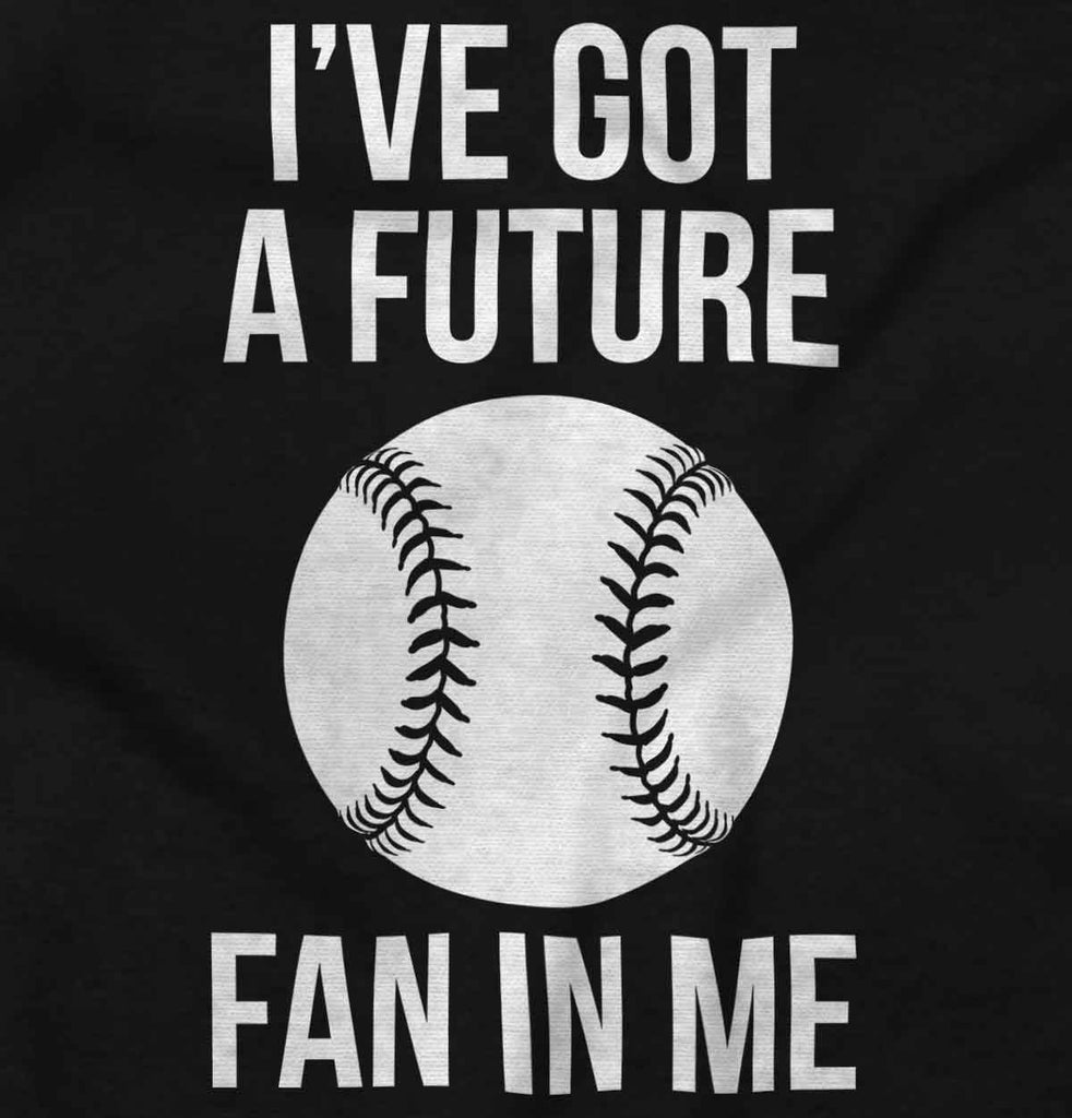 I've Got A Future Fan In Me Maternity T-Shirt-Direct To Garment Print-Brisco Baby