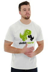 Daddysaurus T-Shirt-Direct To Garment Print-Brisco Baby