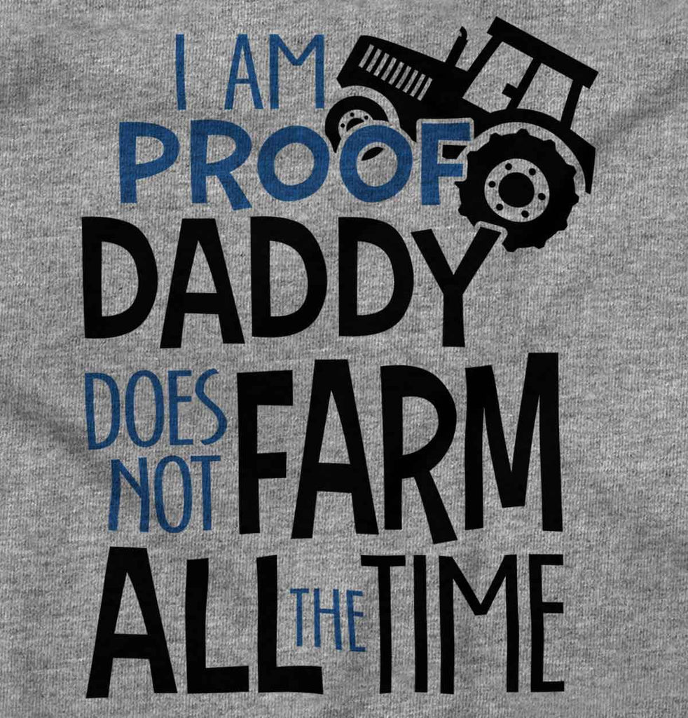 Farm All The Time Football Romper Bodysuit-Direct To Garment Print-Brisco Baby