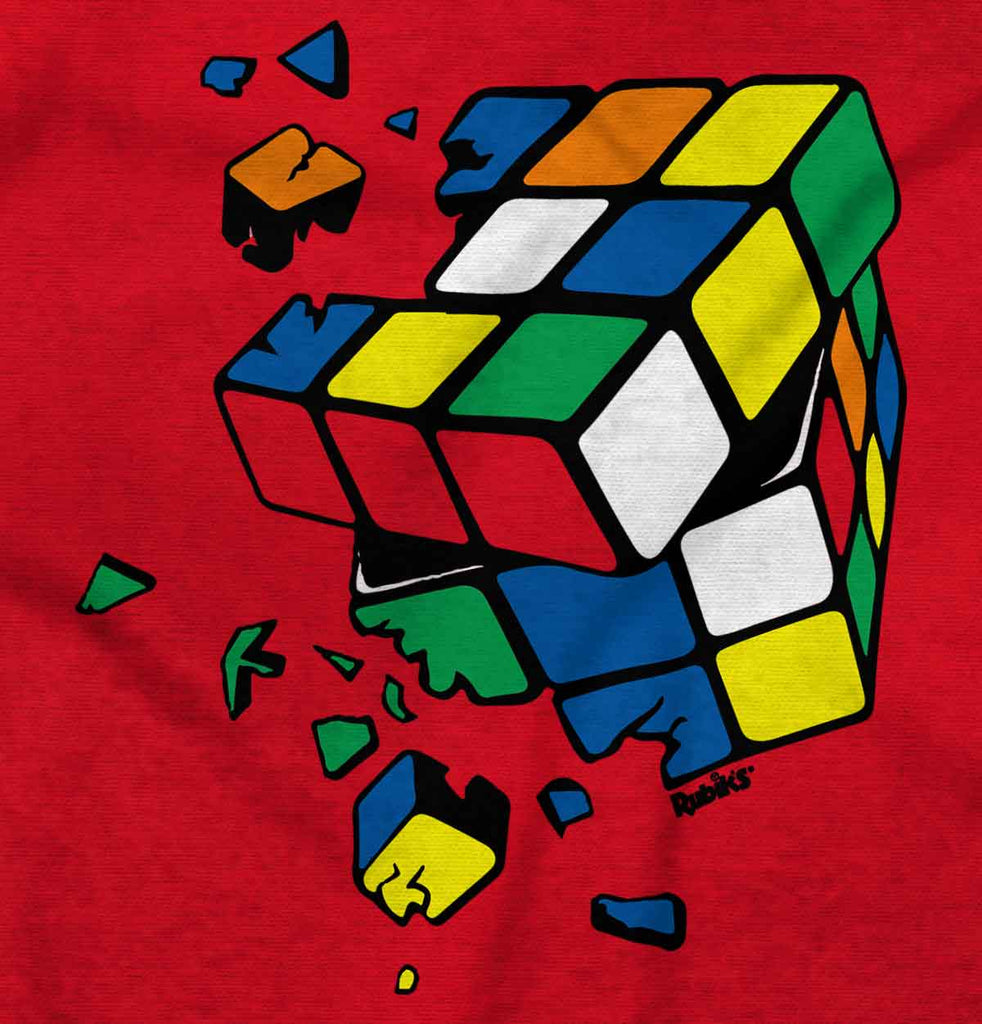 Broken Rubiks Infant Toddler T Shirt-Direct To Garment Print-Brisco Baby