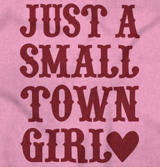 Small Town Girl Solid Baby Pajama Top-Direct To Garment Print-Brisco Baby