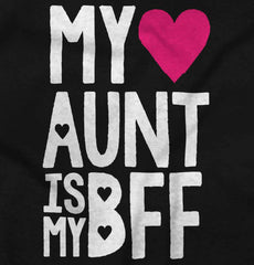 Aunt Is My BFF Infant Baby Bib-Direct To Garment Print-Brisco Baby