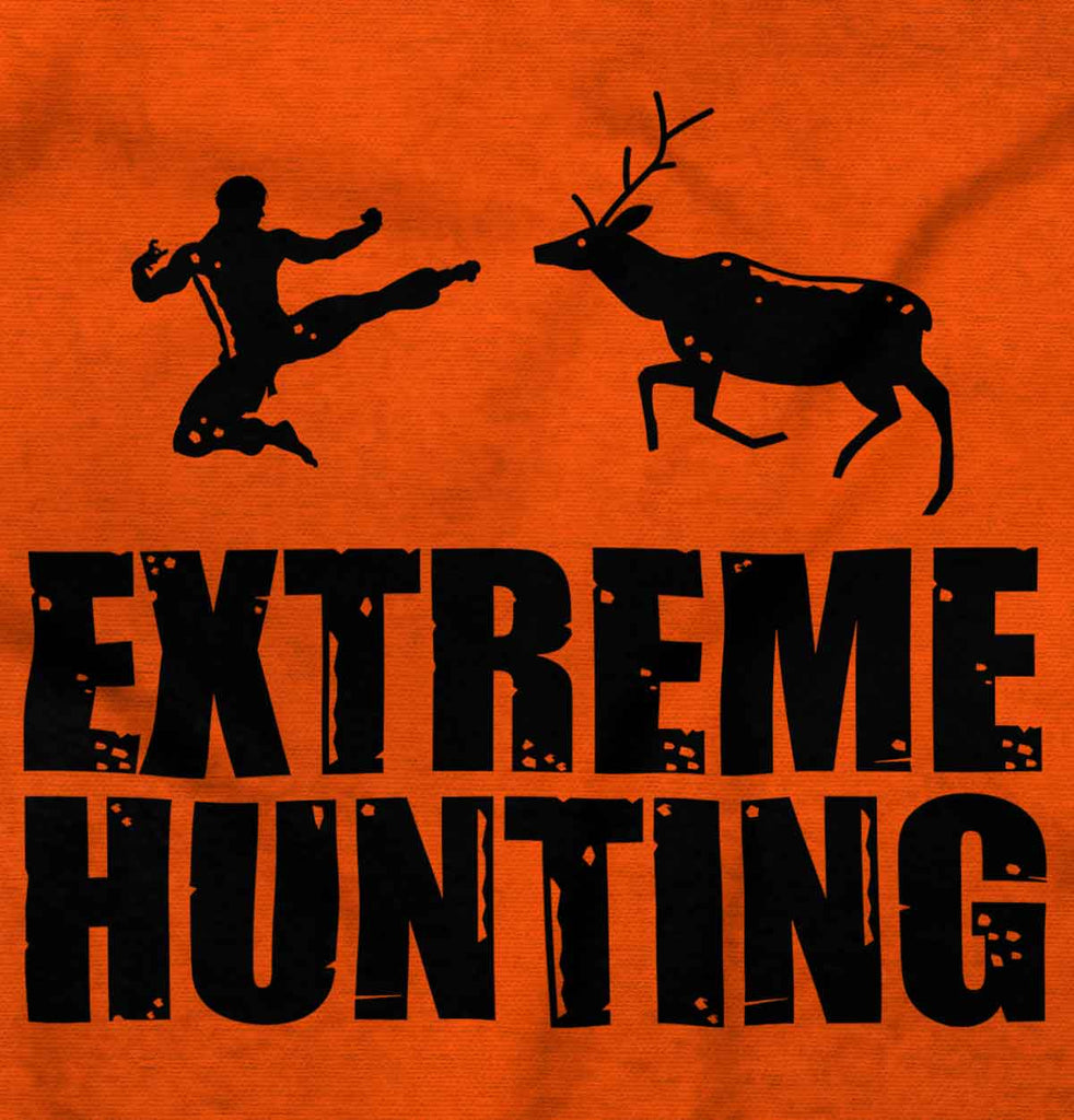 Extreme Deer Hunting Romper Bodysuit-Direct To Garment Print-Brisco Baby