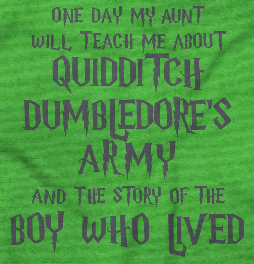 Quidditch Dumbledore Infant Toddler T Shirt-Direct To Garment Print-Brisco Baby