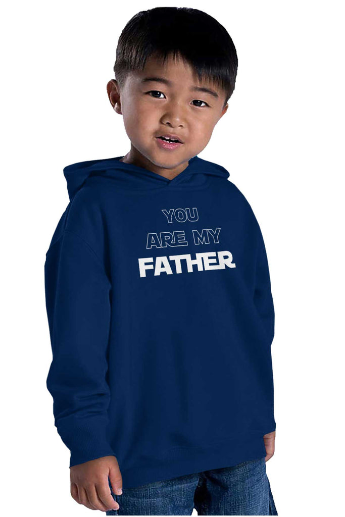 You Are My Father Toddler Pullover Hoodie-Direct To Garment Print-Brisco Baby