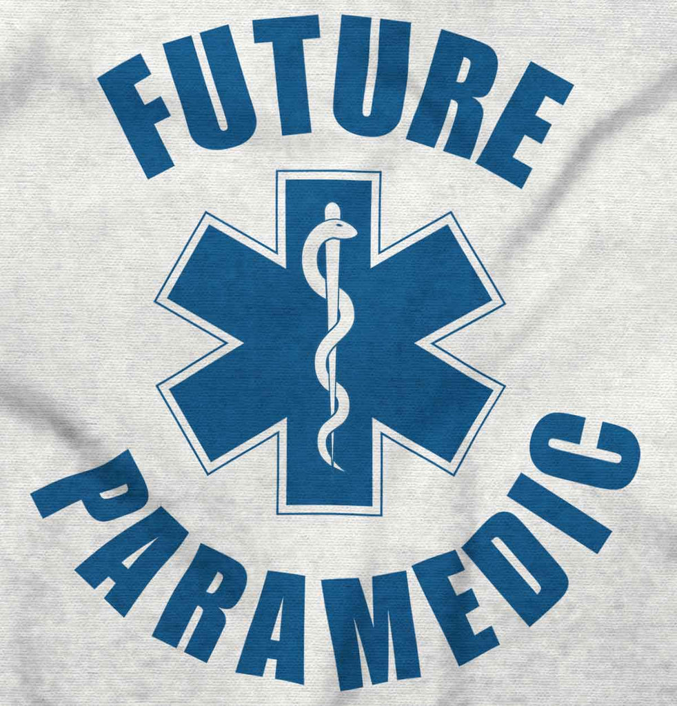 Future Paramedic Romper Bodysuit-Direct To Garment Print-Brisco Baby