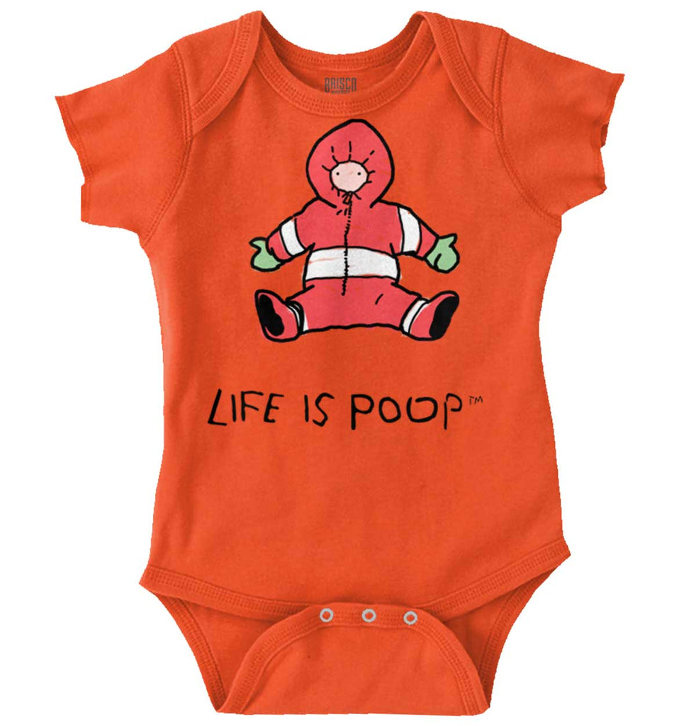 Winter Jacket Romper Bodysuit-Direct To Garment Print-Brisco Baby