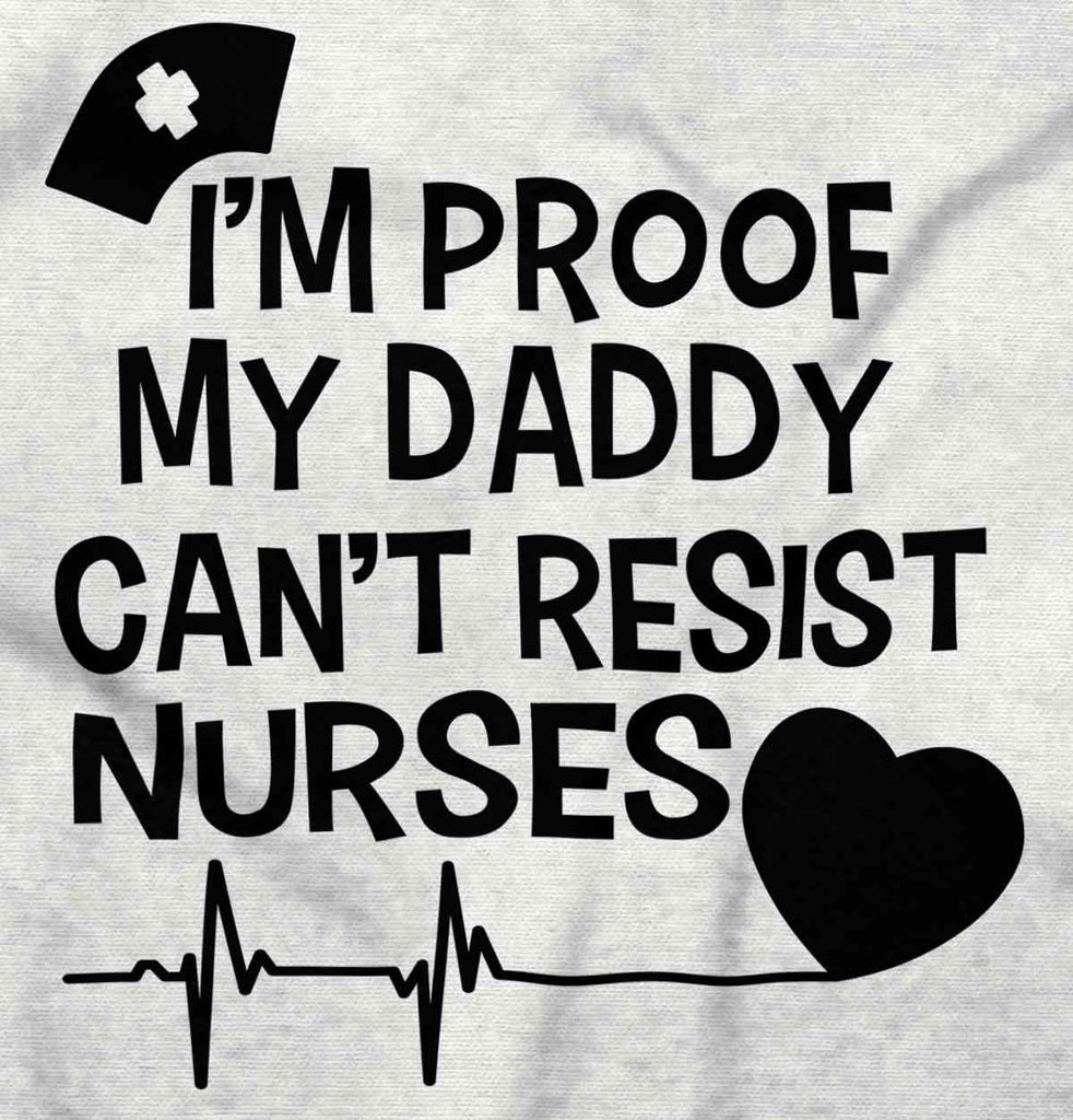 Can't Resist Nurses Infant Toddler T Shirt-Direct To Garment Print-Brisco Baby