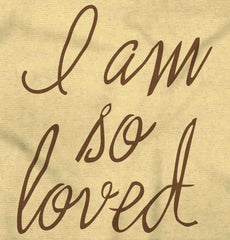 So Loved Romper Bodysuit-Direct To Garment Print-Brisco Baby