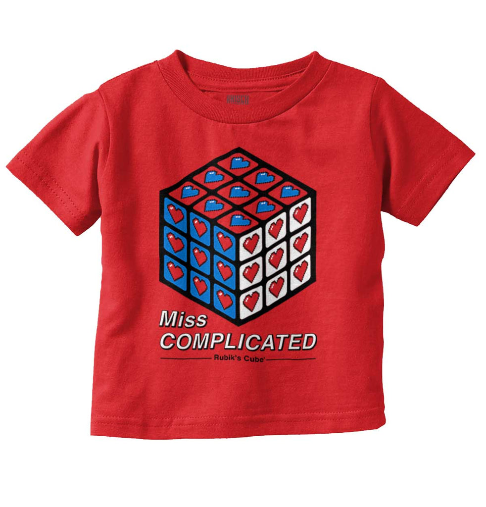 Miss Complicated Infant Toddler T Shirt-Direct To Garment Print-Brisco Baby