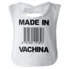 Made In Vachina Infant Baby Bib-Direct To Garment Print-Brisco Baby