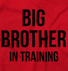 Big Brother In Training Romper Bodysuit-Direct To Garment Print-Brisco Baby