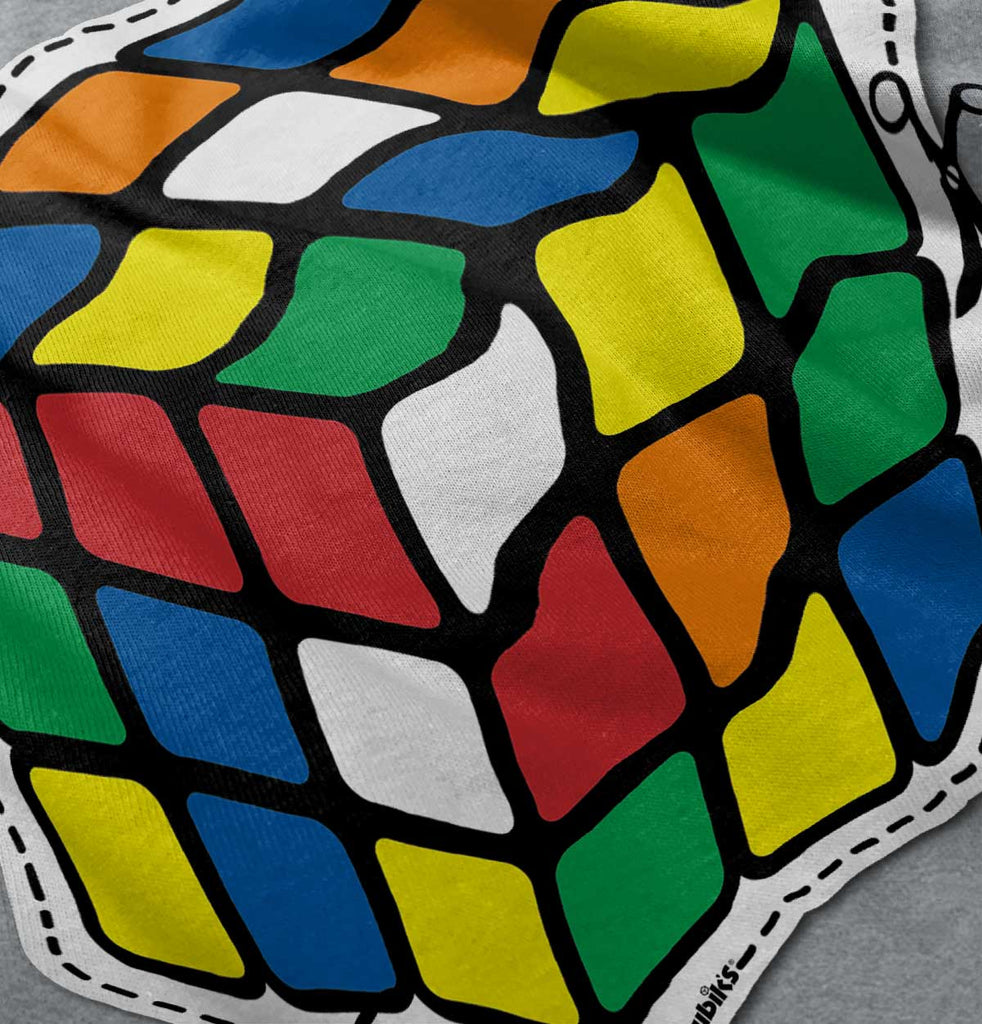 Cut Out Rubiks Infant Toddler T Shirt-Direct To Garment Print-Brisco Baby