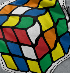 Cut Out Rubiks Infant Toddler T Shirt-Direct To Garment Print-Brisco Baby