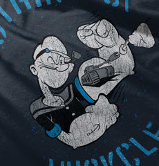 Nothing But Muscle Toddler Pullover Hoodie-Direct To Garment Print-Brisco Baby