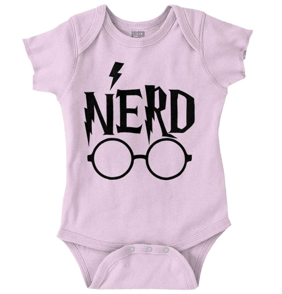 Nerd Harry Potter Romper Bodysuit-Direct To Garment Print-Brisco Baby