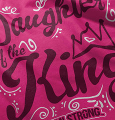 Daughter Of The King Toddler Ruffle Bottom Tee-Direct To Garment Print-Brisco Baby
