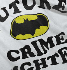 Crime Fighter Infant Baby Bib-Direct To Garment Print-Brisco Baby