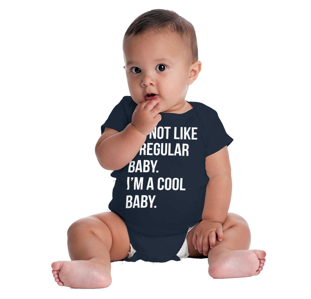 Cool Baby Romper Bodysuit-Direct To Garment Print-Brisco Baby