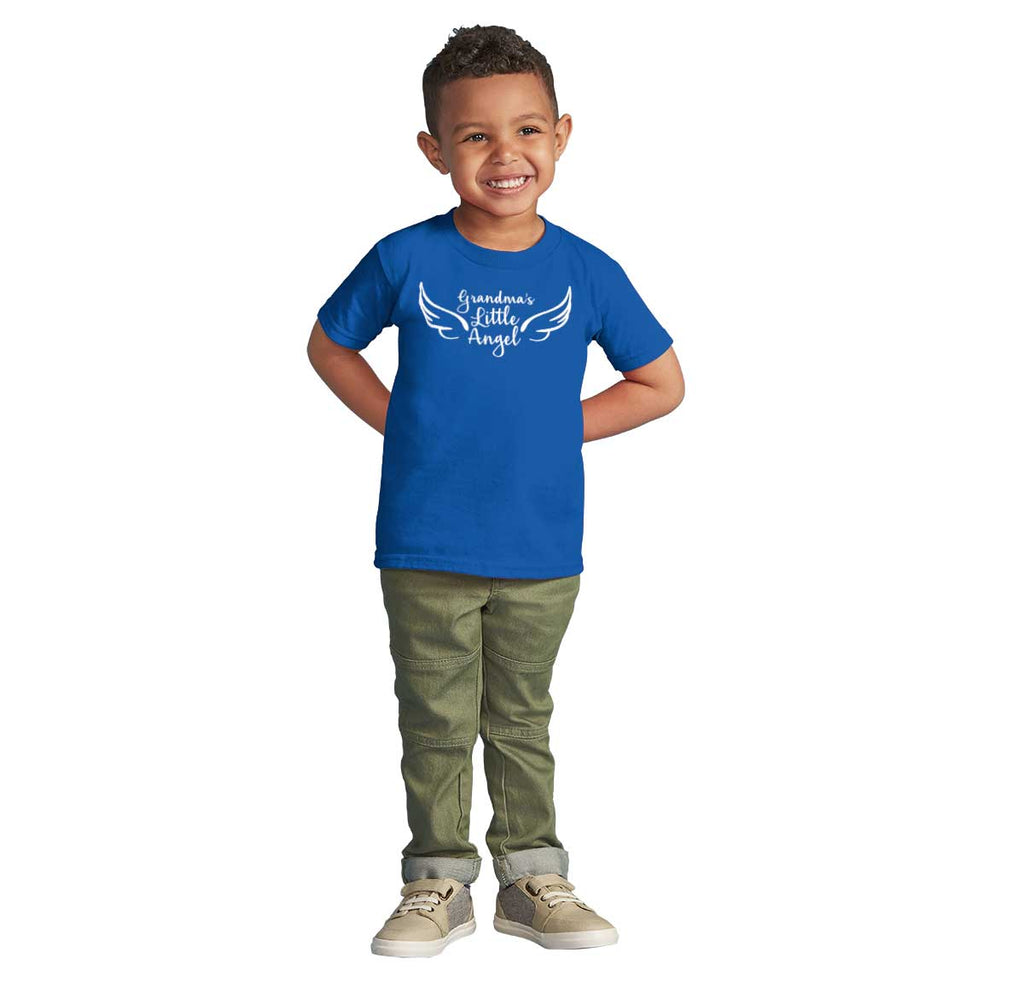 Grandma's Little Angel Infant Toddler T Shirt-Direct To Garment Print-Brisco Baby