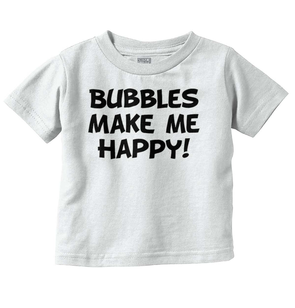 Bubbles Infant Toddler T Shirt-Direct To Garment Print-Brisco Baby