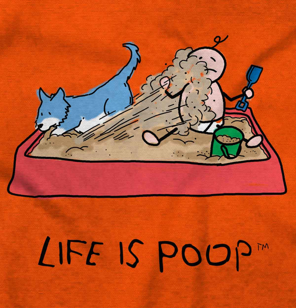 Dog Sandbox Romper Bodysuit-Direct To Garment Print-Brisco Baby