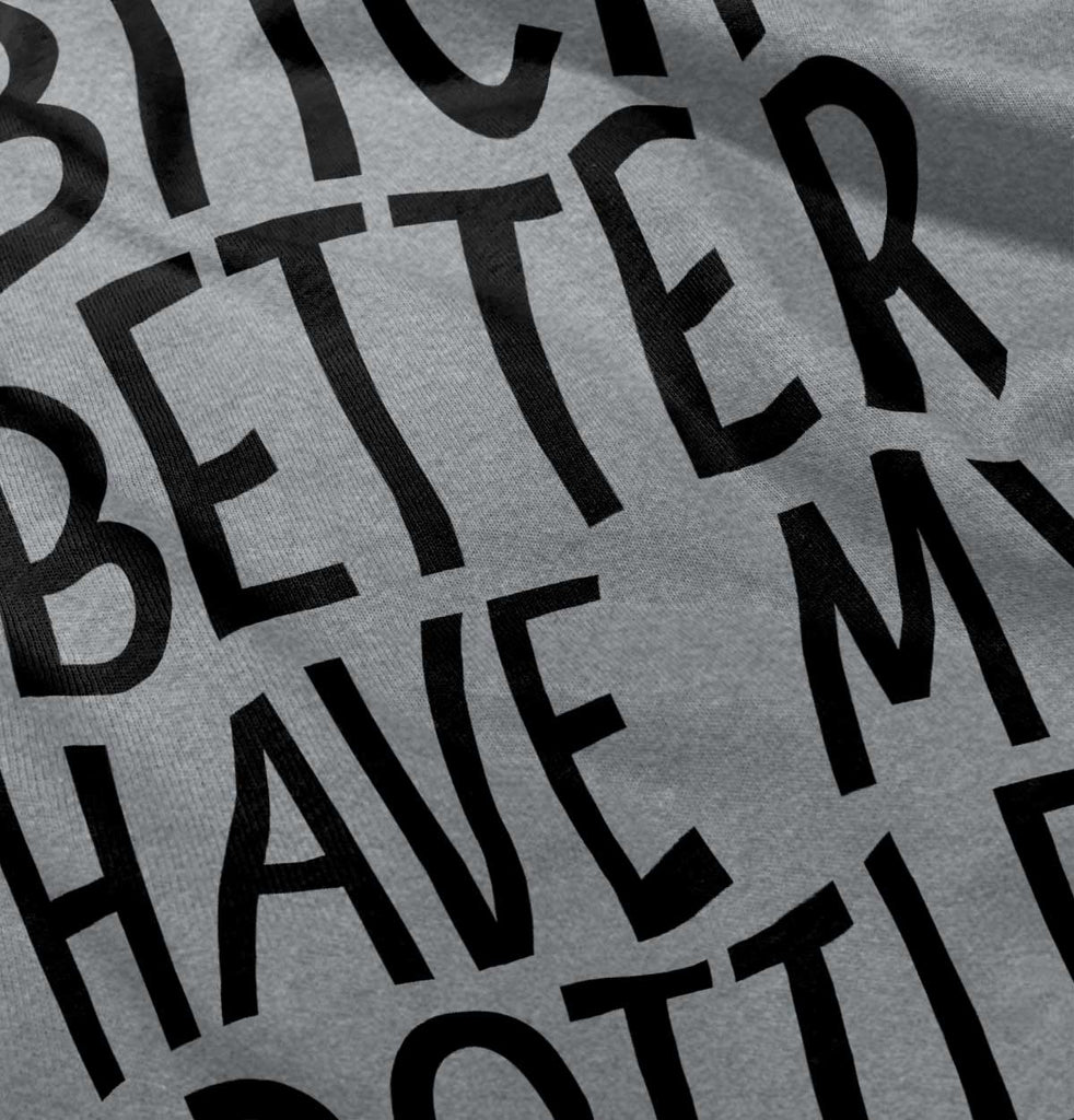 My Bottle Romper Bodysuit-Direct To Garment Print-Brisco Baby